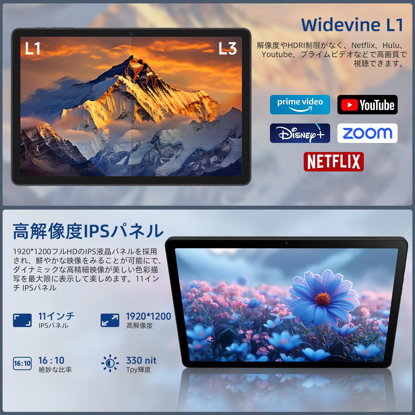 Amazon.co.jp: 【タブレット 11インチ Helio G99】Tabtop Android 15